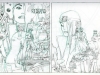 Sketches for Redhand #2 cover